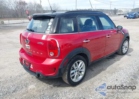 2014 Mini Countryman Cooper S from USA, damaged, VIN WMWZC5C57EWM18494